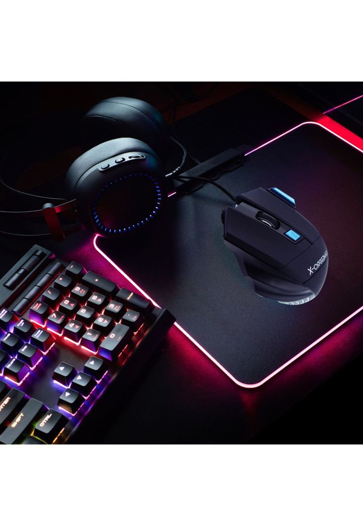 Mouse Gamer Profesional Bluetooth Luz RGB DPI-4