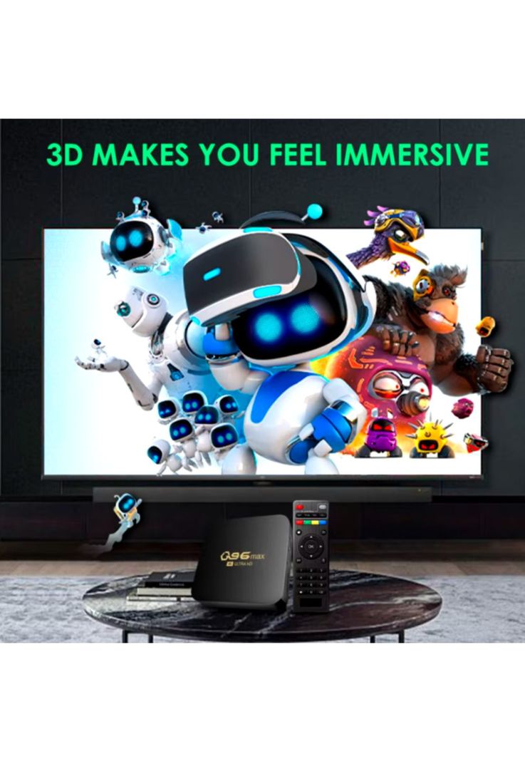 TV BOX Android Conexión 5G RAM 1+8-9
