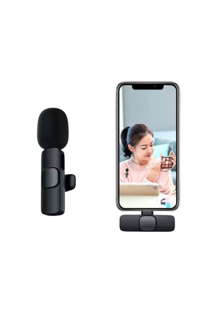 Mini Micrófono Inalámbrico Solapa Lavalier iPhone IOS-2