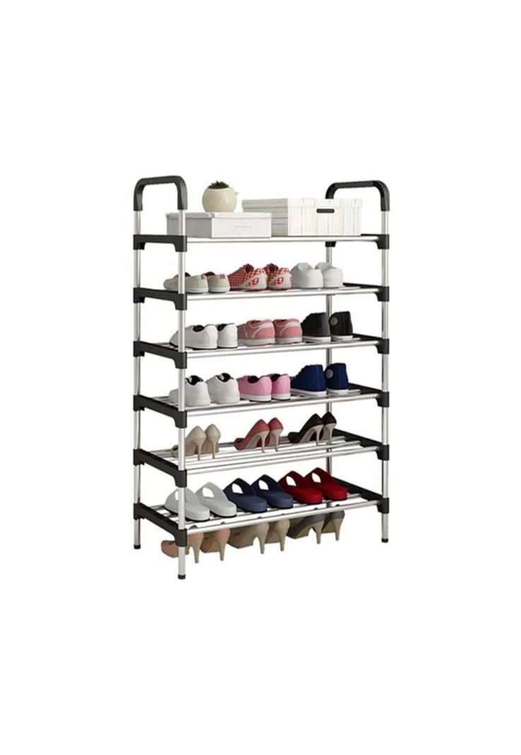 Zapatero Organizador 8 Niveles 24 Pares Metal-1