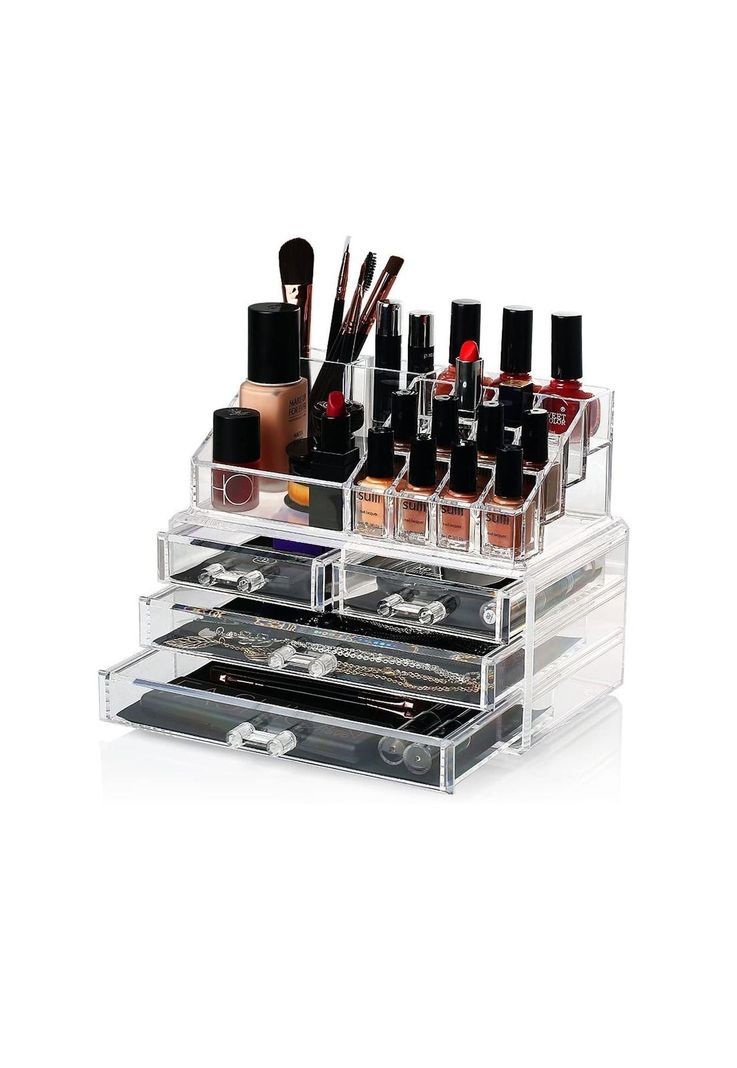 Organizador Cosmetiquero Maquillaje Joya Acrílico-1