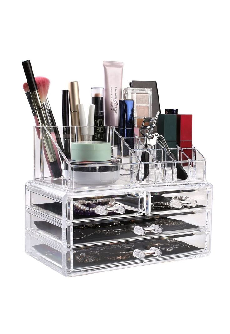 Organizador Cosmetiquero Maquillaje Joya Acrílico-3