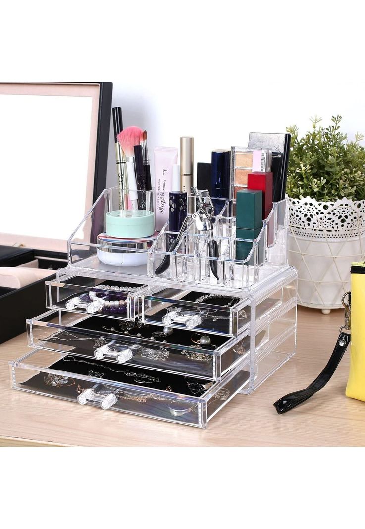 Organizador Cosmetiquero Maquillaje Joya Acrílico-5