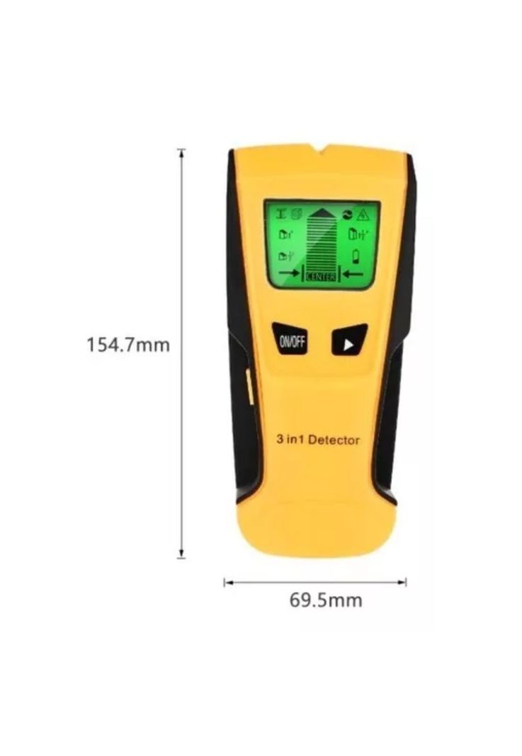 Detector Metal Madera Vigas Cableado 3 En 1 Detector Pared-2