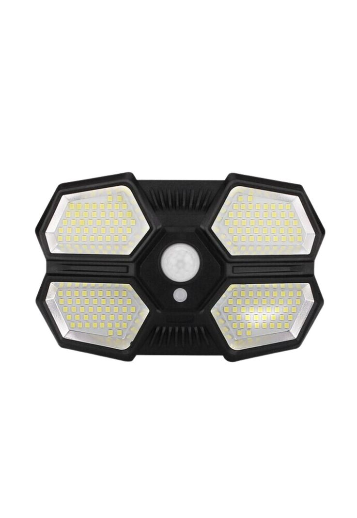 Foco Lámpara Pared Sensor Movimiento Solar 180LED COB/LED-0