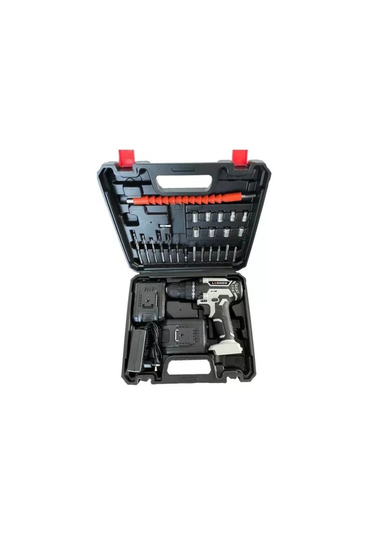Kit Taladro Destornillador Inalámbrico 21 V + 2 Baterías-2
