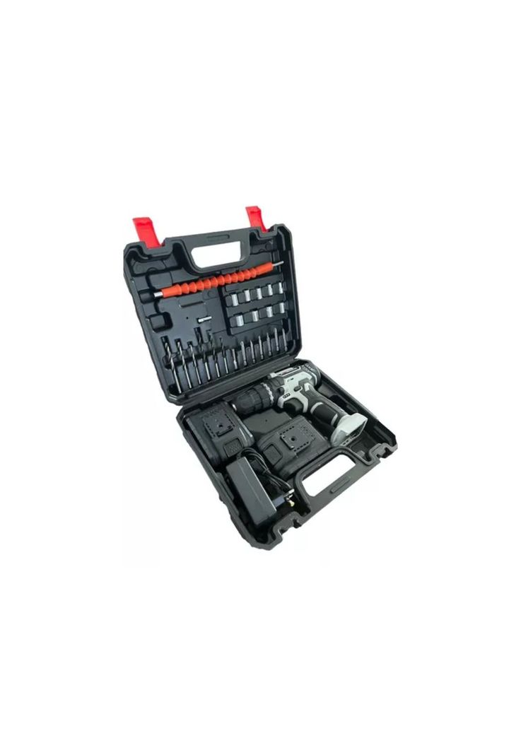 Kit Taladro Destornillador Inalámbrico 21 V + 2 Baterías-3