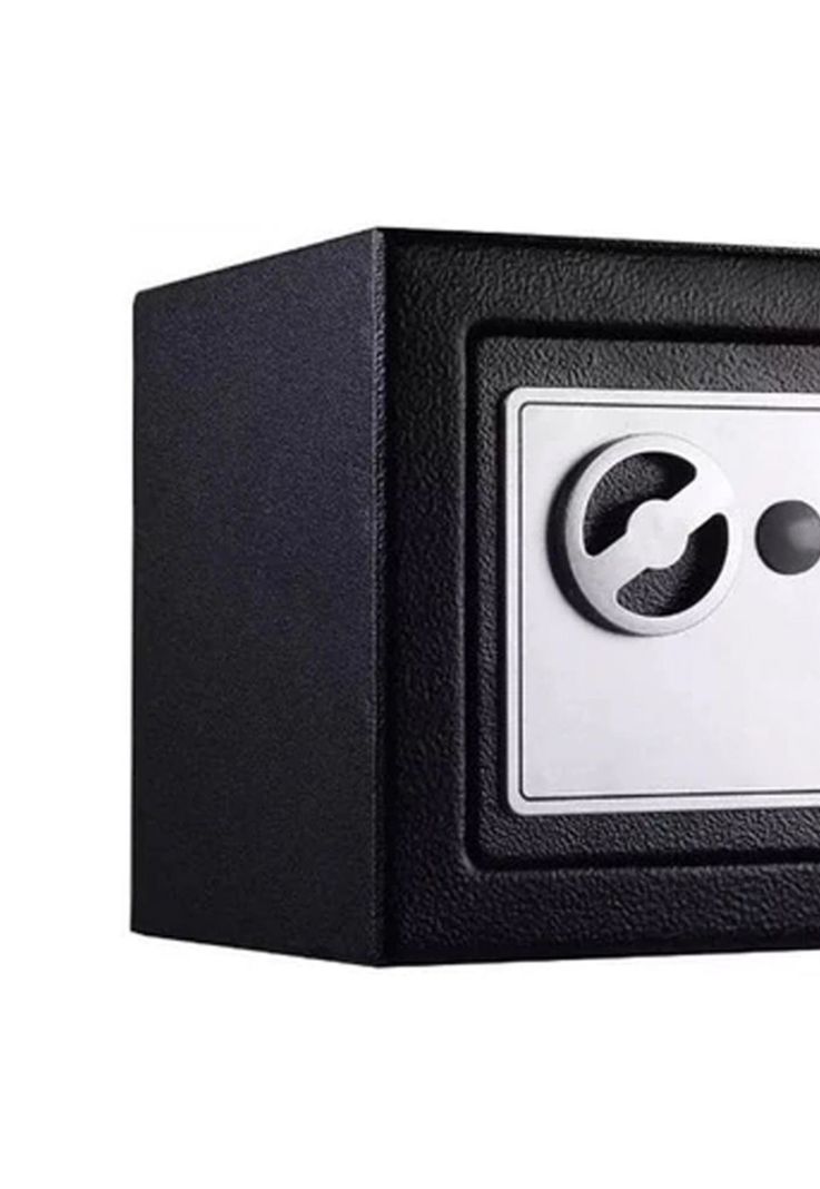 Caja Fuerte Seguridad Digital Acero 23.5x17x17 CM Negro-3
