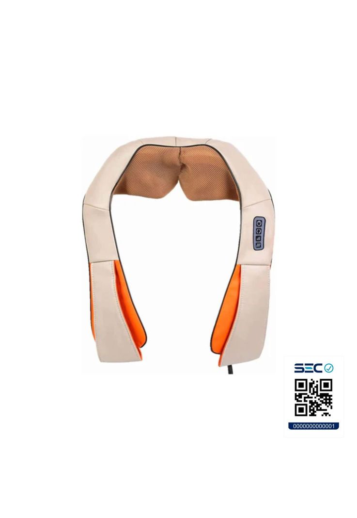 Masajeador Cuello Cervical Función Calor Beige-7