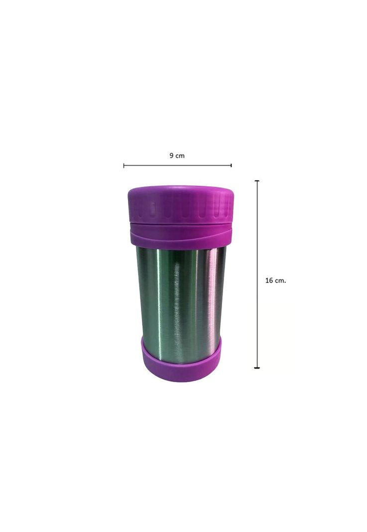 Termo Comida Acero Inoxidable 500 ML Morado-2