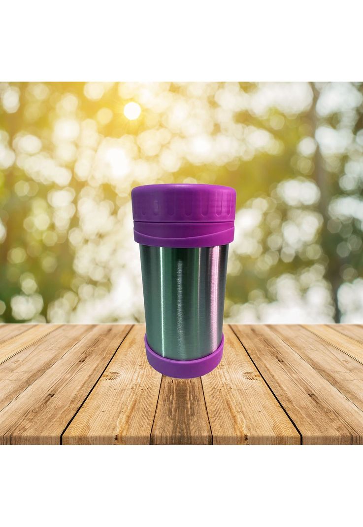 Termo Comida Acero Inoxidable 500 ML Morado-3