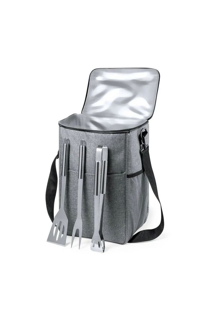 Set Parrillero Bolso Cooler Arcada 25x33x53 CM-3