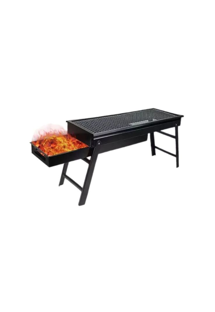 Parrilla Barbacoa Asado Grill Antiadherente 60x22x33 CM-4