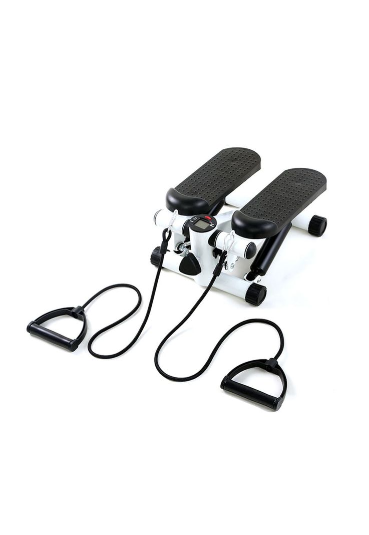 Maquina Gimnasia Fitness Mini Stepper Banda Resistencias-0