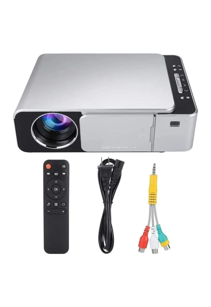 Proyector Mini Blanco Full HD LED WIFI 1920 x 1080-6