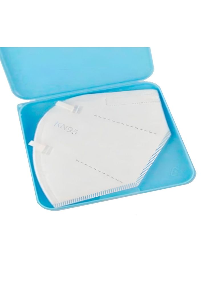 Estuche Porta Mascarilla KN-95 Celeste-3
