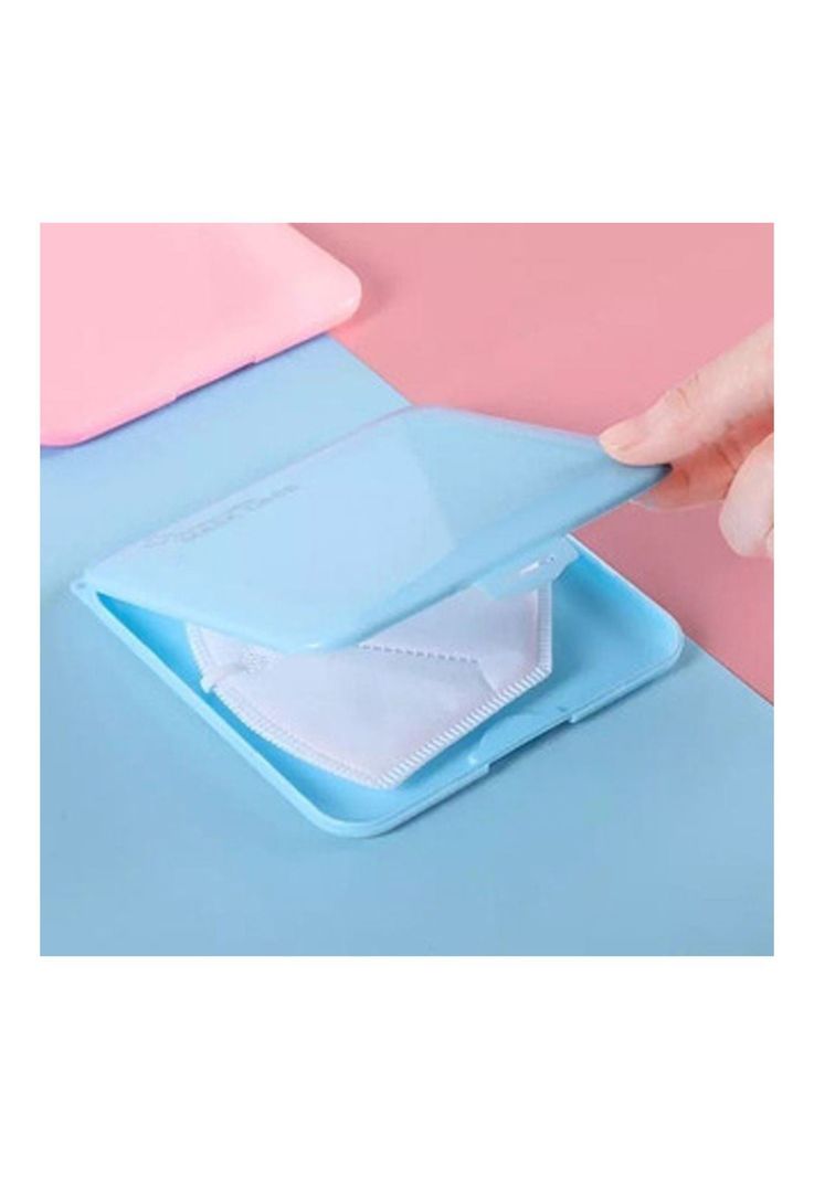 Estuche Porta Mascarilla KN-95 Celeste-4
