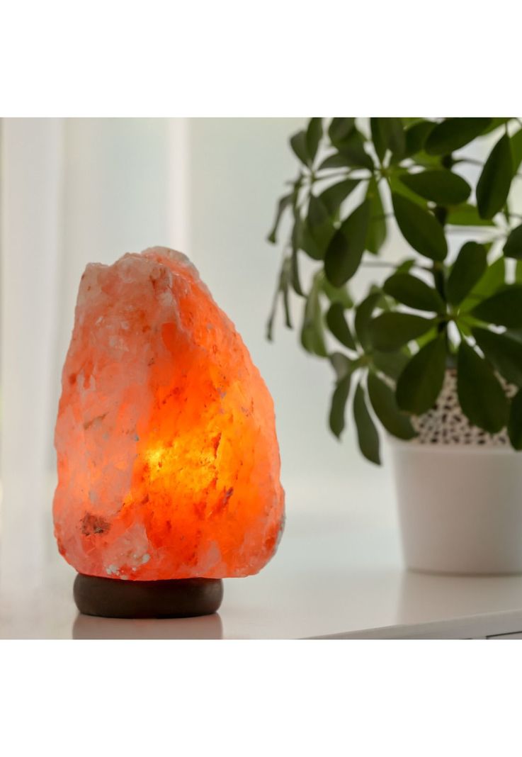 Lámpara Mesa Sal Del Himalaya Piedra 2 - 3 KG-4