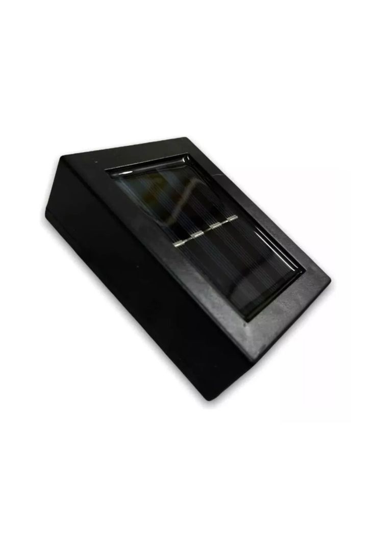 Pack 4 Focos Muro Aplique LED Solar Jardín 10x3x7 CM-2