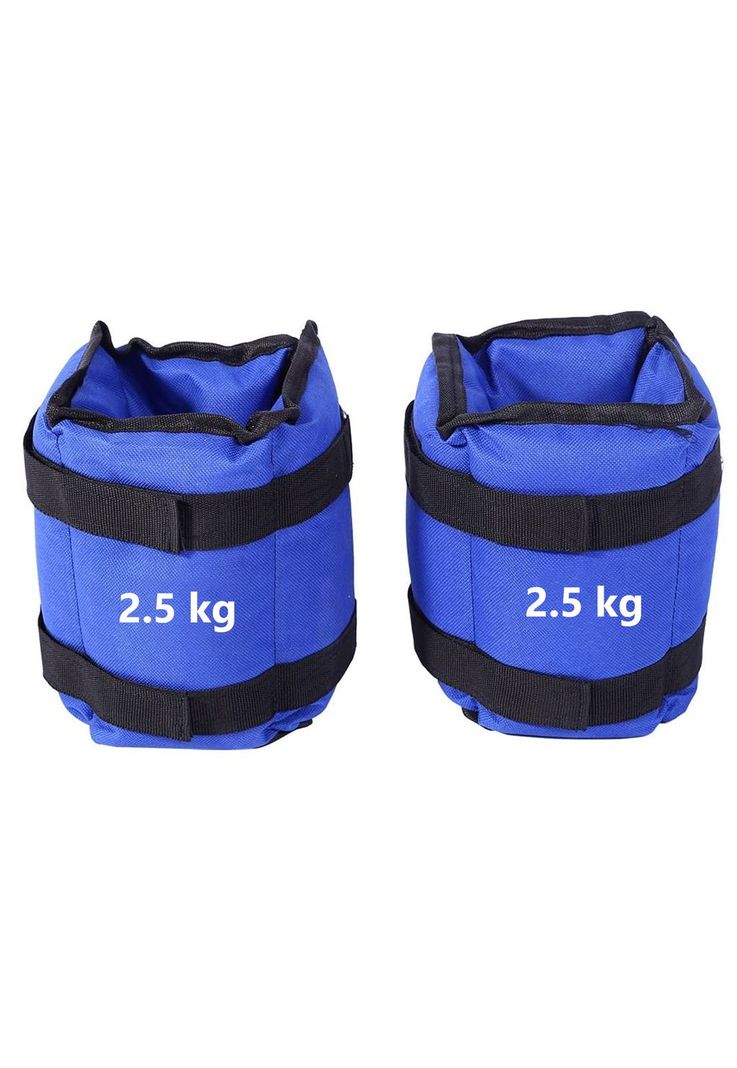 Pesas Deportivas Tobillos Muñeca 5 KG Azul-0