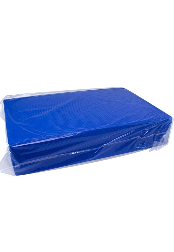 Ladrillo Rectangular Yoga Pilates Deportivo Azul-3