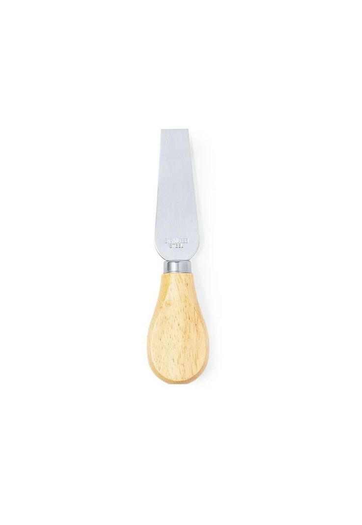 Set 4 Utensilios Queso Acero Madera Koet-6