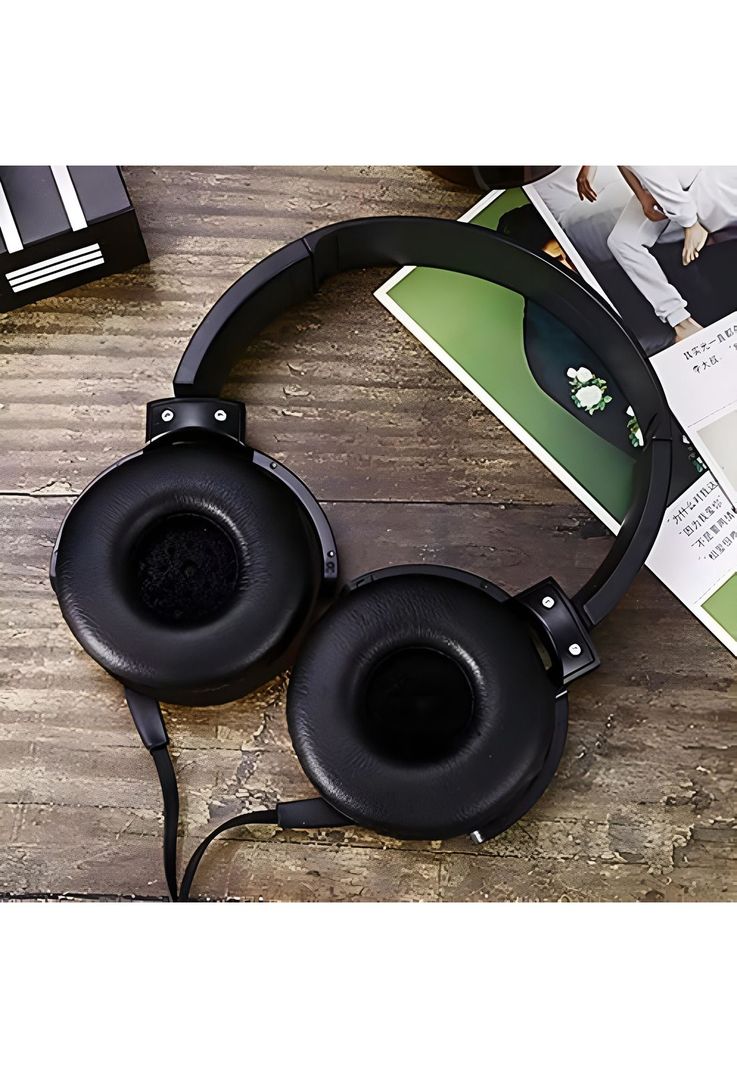 Audífono Plus Extra Bass Negro Cable Premium-4