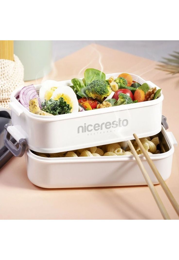 Contenedor Tupper Térmico Doble Dixer 850 ML-5