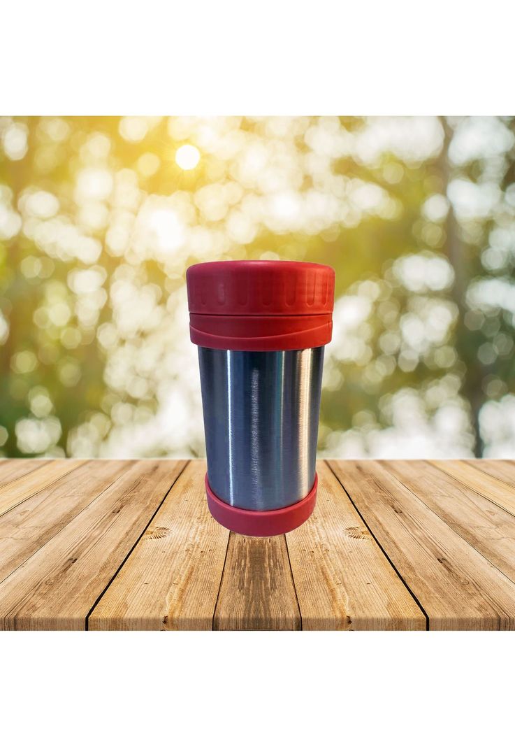 Termo Comida Acero Inoxidable 500 ML Rojo-3