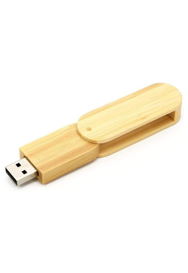 Pendrive Giratorio Bambú 16 GB-1