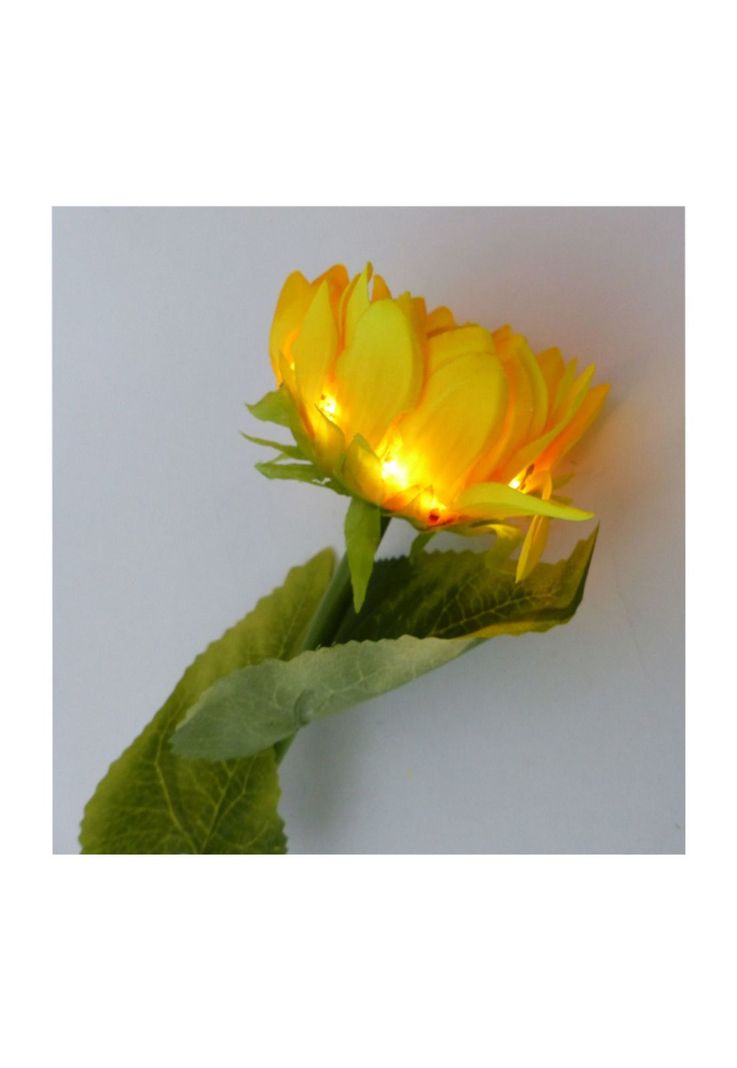Flor Solar LED Maravilla 80 CM Luz Cálida-1