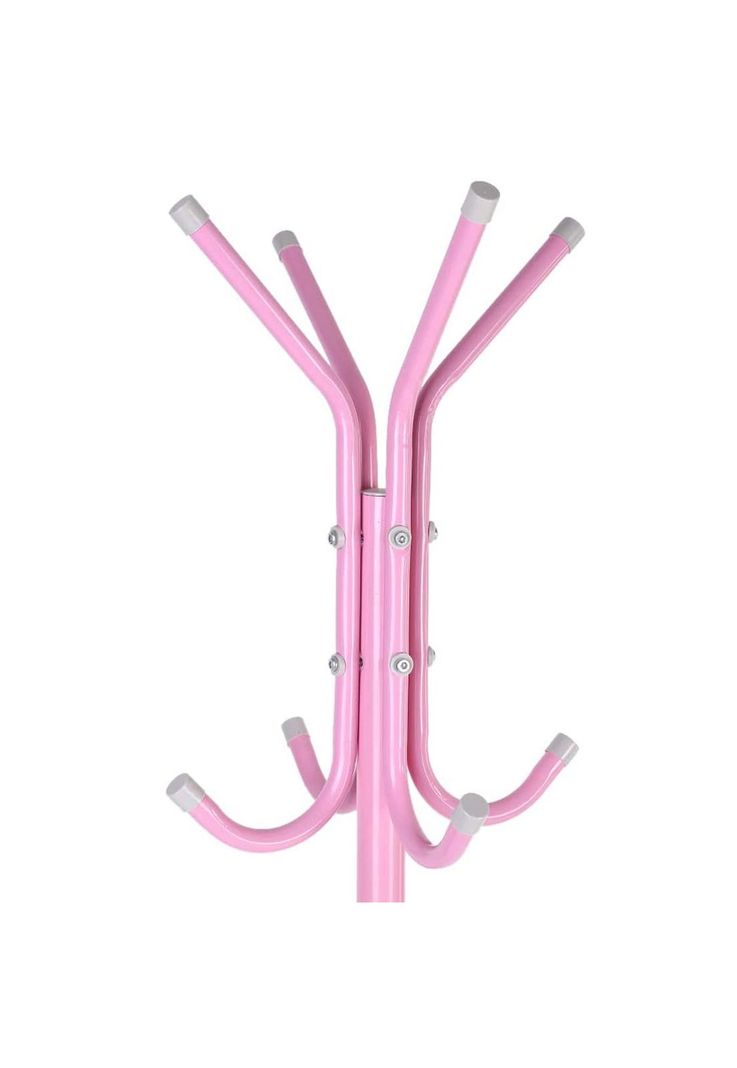 Colgador Perchero Metálico Trípode Rosado 165 CM x 42 CM-2