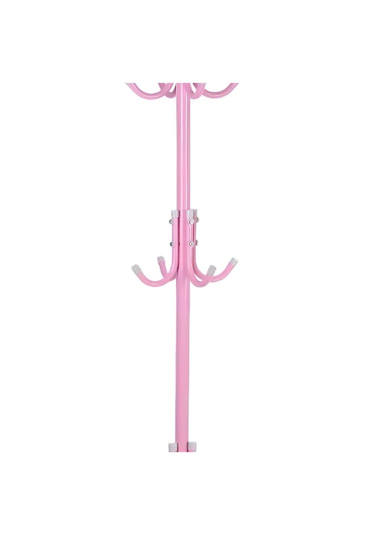 Colgador Perchero Metálico Trípode Rosado 165 CM x 42 CM-3