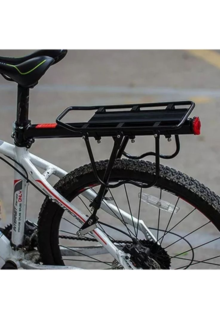 Parrilla Bicicleta Con/Sin Freno Disco Porta Alforjas-4
