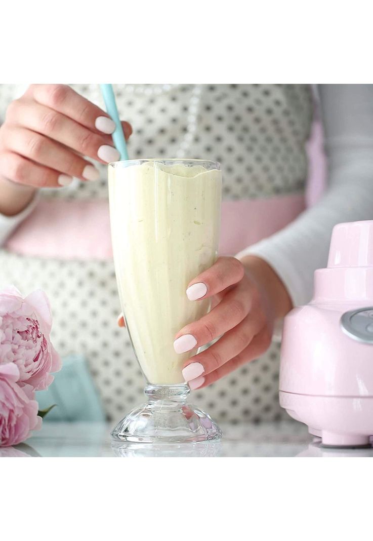 Set 6 Copas Postres Milkshake Vidrio 369 ML-3