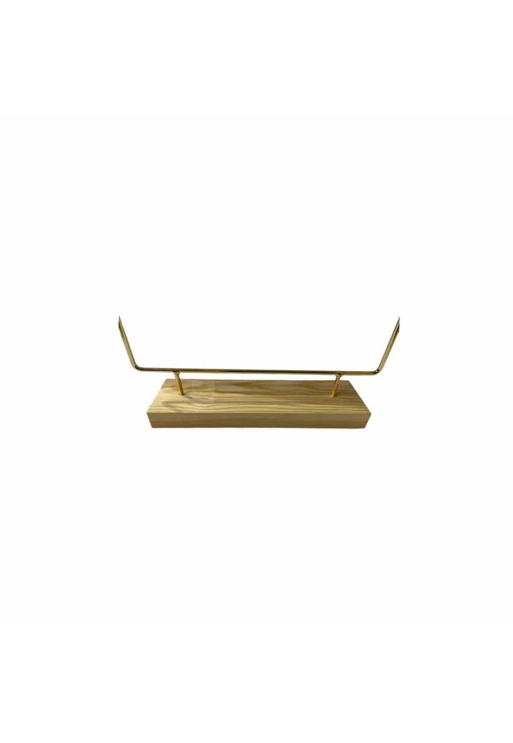 Joyero Exhibidor 36 Pares Aros Madera Metal-1