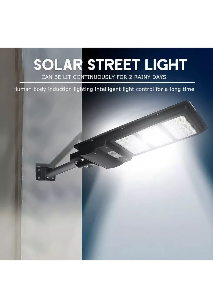Foco Exterior 200 Watt Luz Solar LED Soporte-5