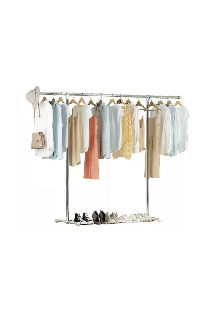 Tendedero Colgador Ropa Zapatero 120x130x50 CM-1