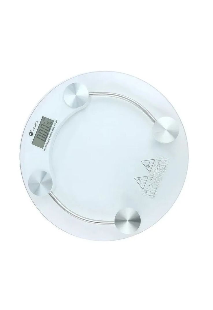 Balanza Pesa Vidrio Digital Baño 180 KG 33 CM-1