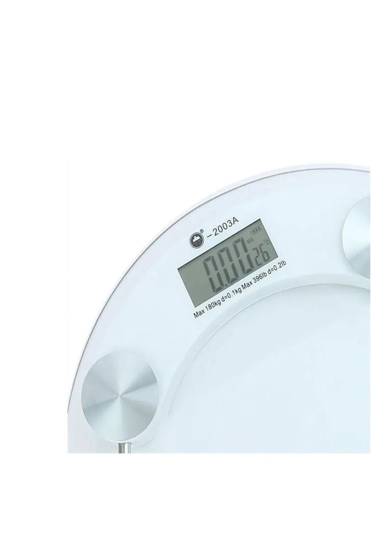Balanza Pesa Vidrio Digital Baño 180 KG 33 CM-2