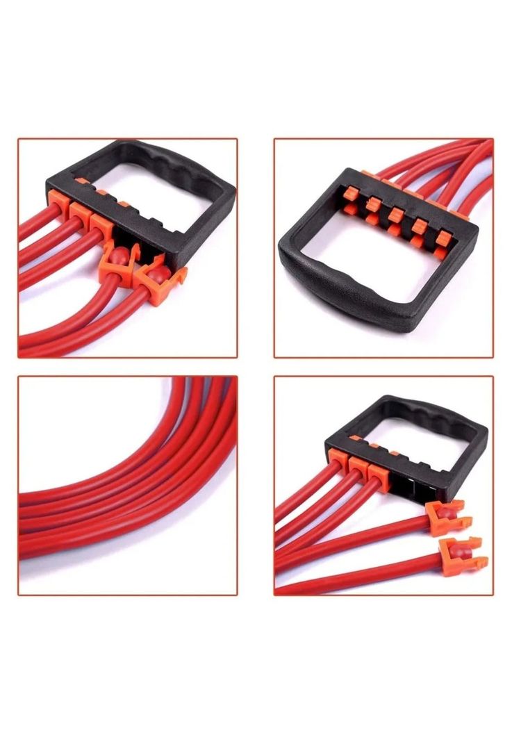 Bandas Elásticas Ajustables Resistencia Extensor Pecho-5