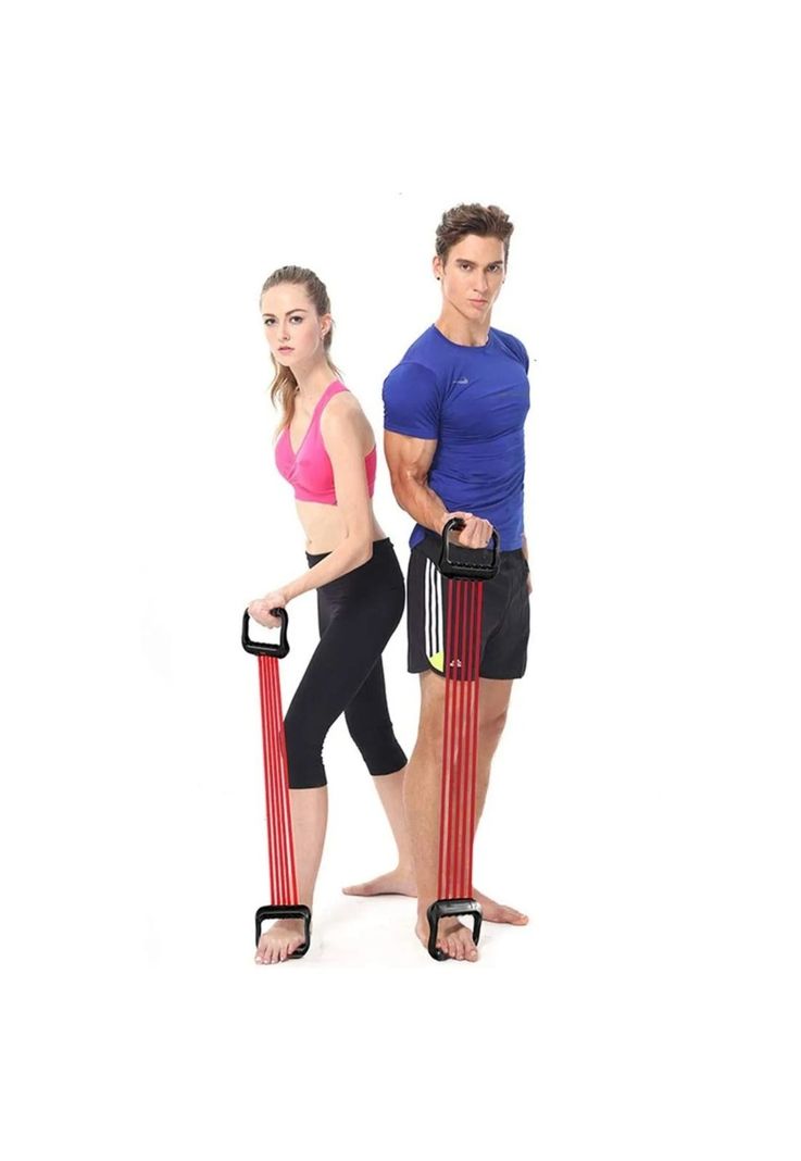 Bandas Elásticas Ajustables Resistencia Extensor Pecho-6