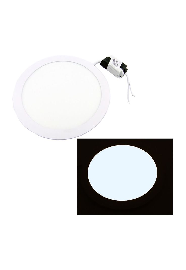 Foco LED Panel 18 Watt Sobrepuesto Luz Fría-5