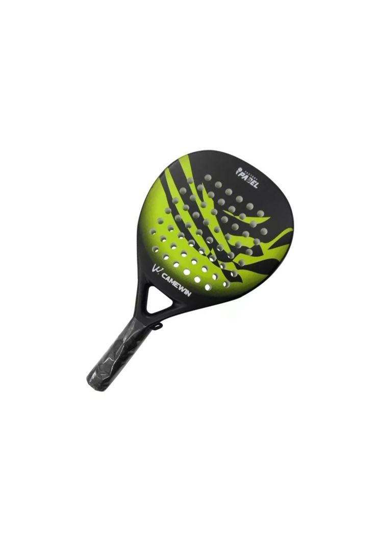 Pala Pádel Híbrido Carbón Fibra 38 MM + Bolso Deporte Verde-3