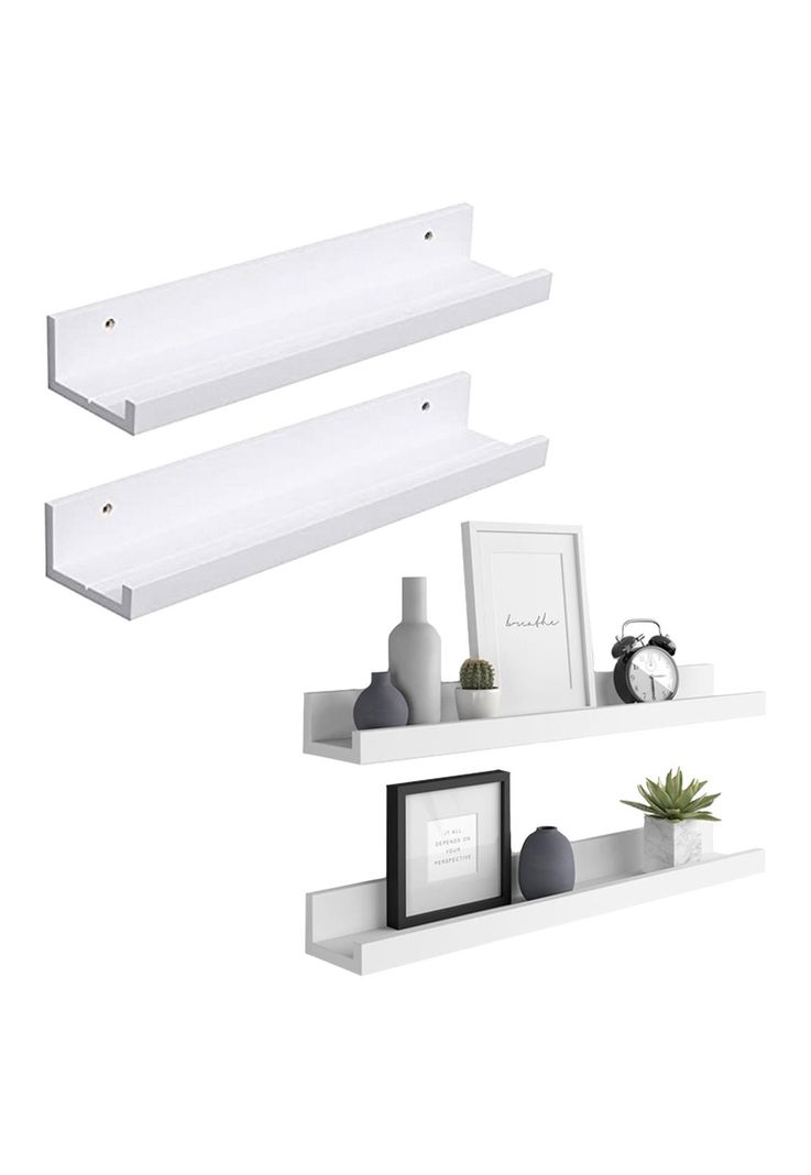 Repisas Infantil Hogar Librero L Blanca 50 CM-3
