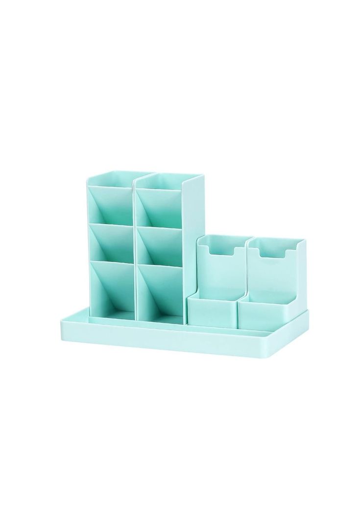 Organizador Escritorio Portalápices Plumones Menta-0