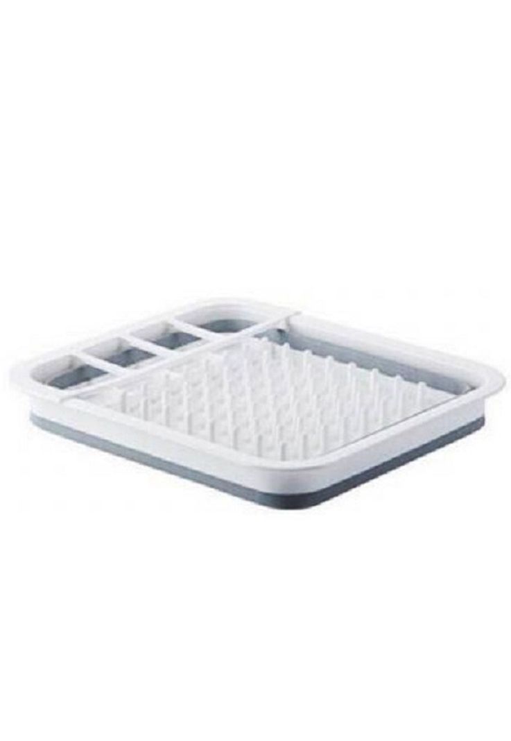 Secador Escurridor Plegable Platos Gris-2