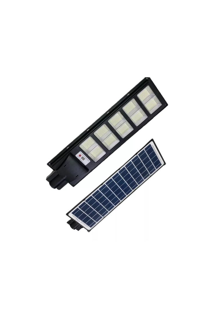 Foco Solar Led 300w Soporte Blanco Control Remoto-0