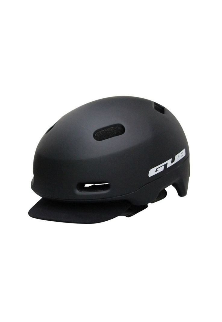 Casco Bicicleta City Visera Profesional M Negro-0