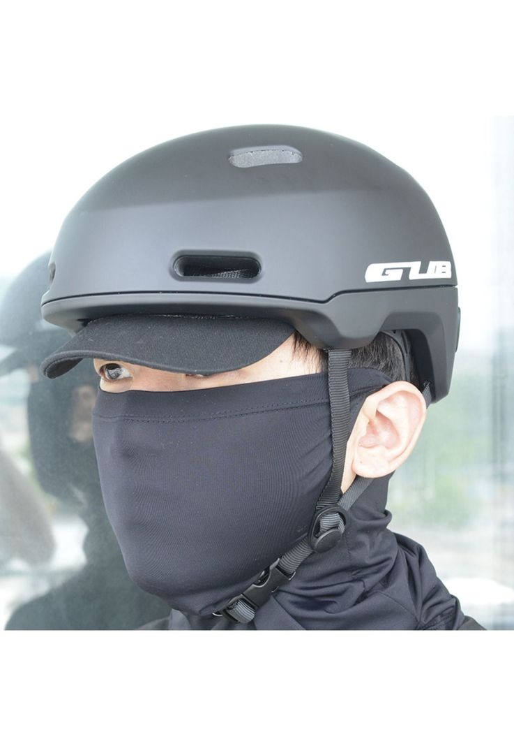 Casco Bicicleta City Visera Profesional M Negro-4